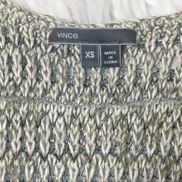 Vince Knit Racerback Sweater Tank - Picture 4 of 6